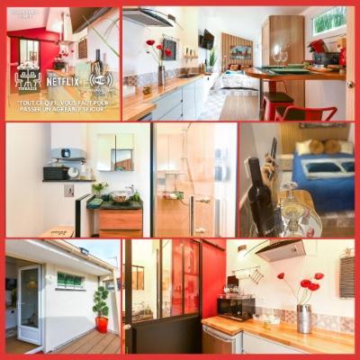 Ferienwohnung Paris-Zenith-Bienvenue-Terrasse-Netflix Pantin Exterior foto